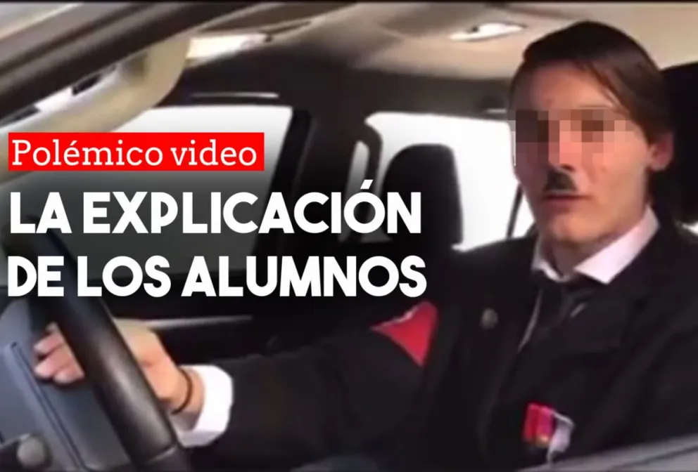 Uno de los protagonistas del video de la polémica se descargó en las redes
