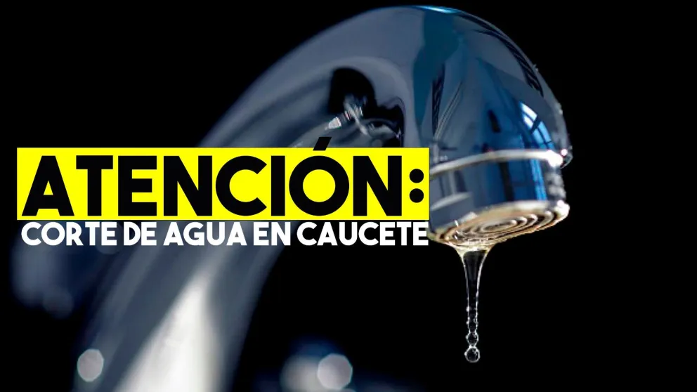 Cortarán el agua durante tres días en Caucete