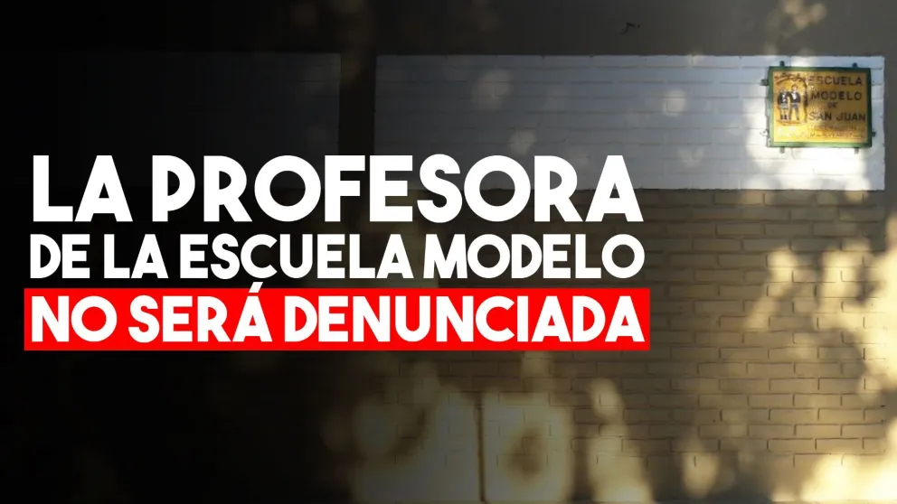 Desde la Escuela Modelo no denunciarán a la profesora de historia