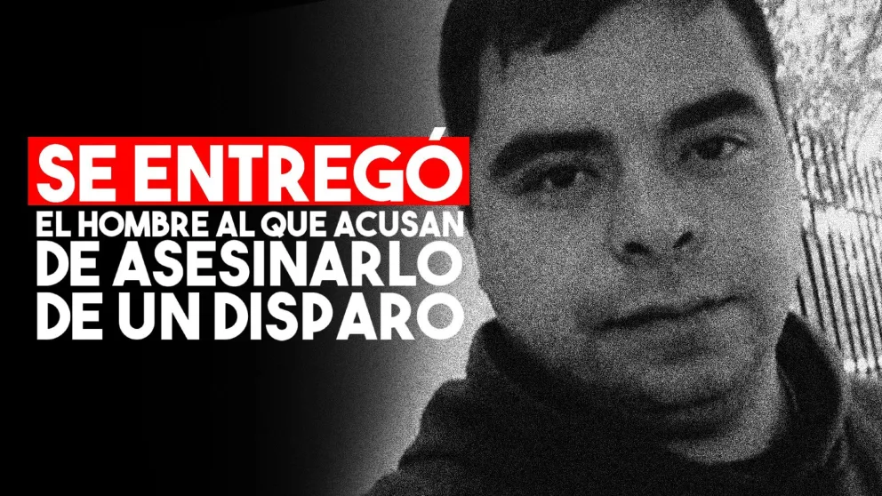 Leonardo Benegas, acusado de asesinar a un hombre en Rivadavia, se entregó