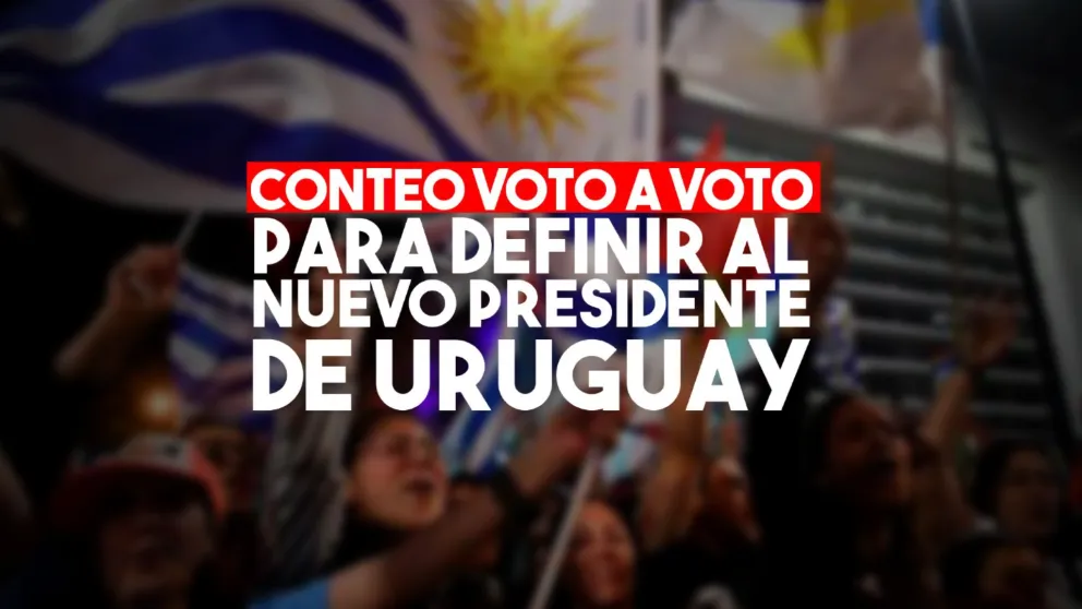 Uruguay: sobre jueves o viernes se conocerá quién es el nuevo presidente