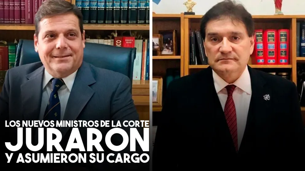 Asumieron los nuevos miembros de la Corte