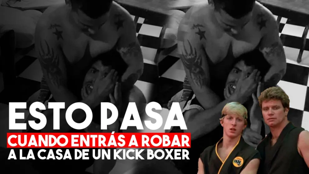 Entró a robar y lo que se llevó fue una paliza: el dueño de casa practicaba kick boxing