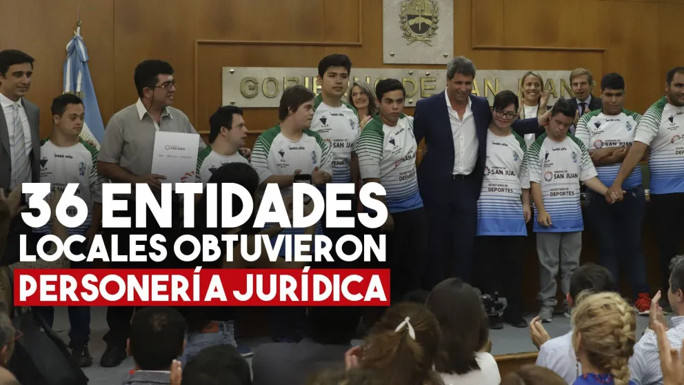 Le entregaron a 36 instituciones provinciales la personería jurídica