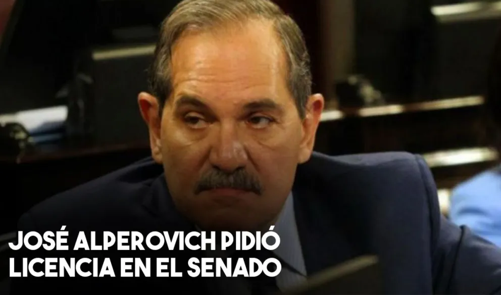 Luego de la denuncia de su sobrina por violación, José Alperovich pidió licencia en el Senado