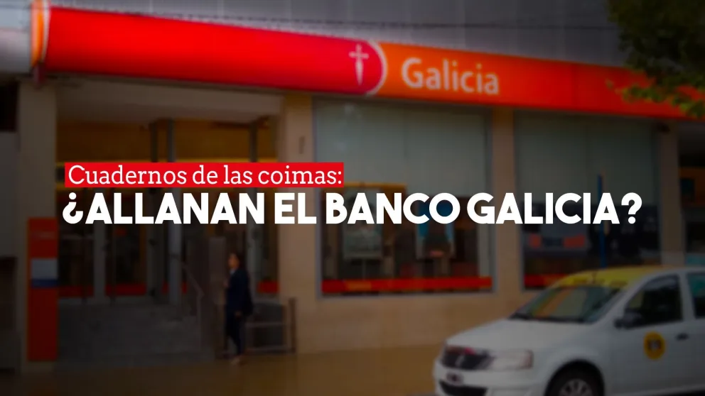 La Policía Federal allanó la sucursal del Banco Galicia en San Juan