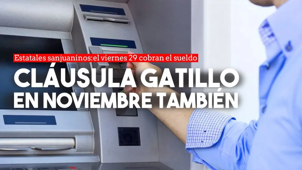 Se activó nuevamente la cláusula gatillo y los estatales provinciales cobrarán el viernes 29