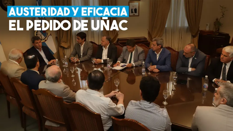 En la última reunión de gabinete, Uñac le pidió a sus ministros austeridad y eficiencia