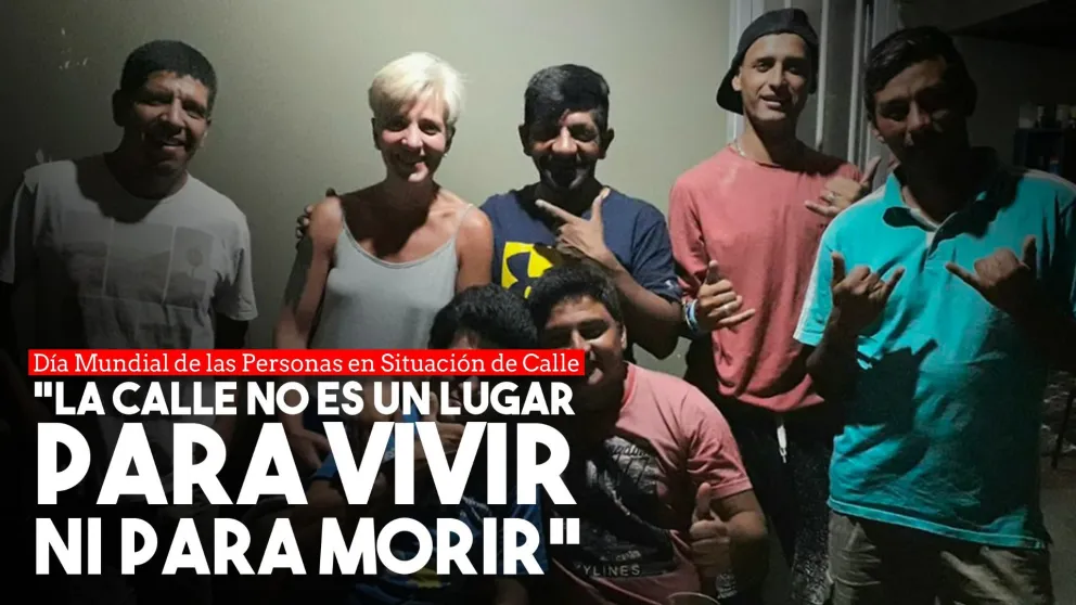 En el Día Mundial de las Personas en Situación de Calle, piden por su DNI y por trabajo