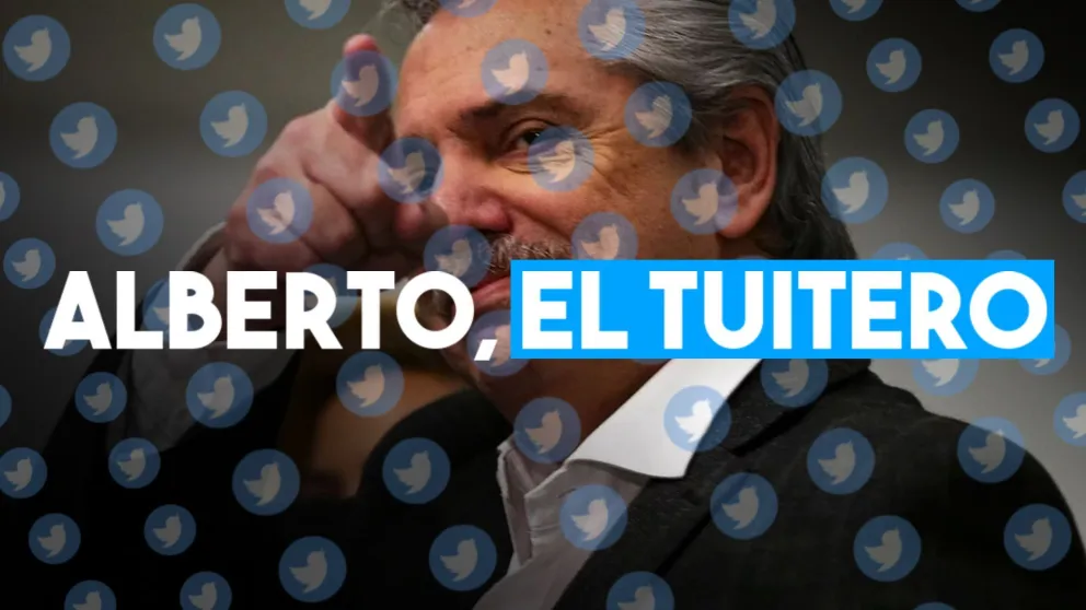 Alberto Fernández respondió mensajes en Twitter durante la madrugada