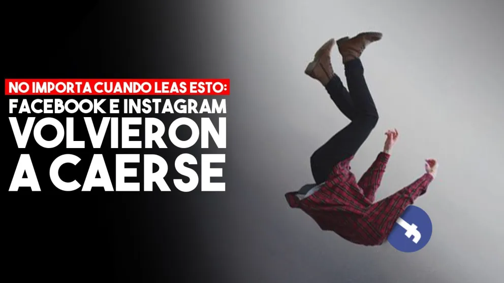 Reportan fallas globales en Instagram y Facebook
