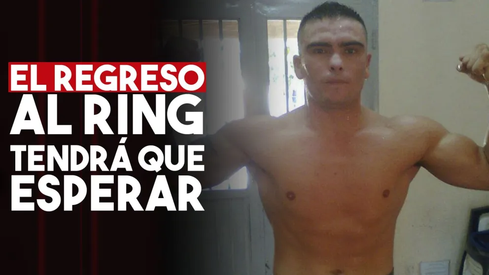 El regreso al ring de Amilcar Funes se suspendió y tendrá que esperar que lo habiliten