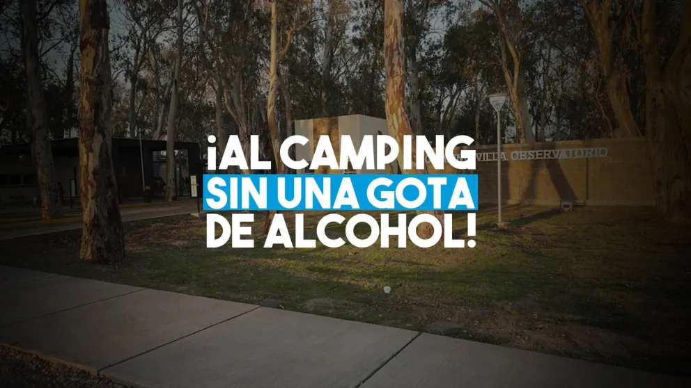Prohiben el alcohol en el Camping de Villa Observatorio de Chimbas