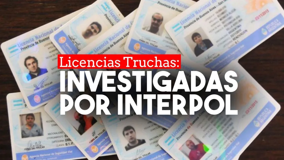 Hasta INTERPOL investiga una licencia de conductor trucha de San Juan