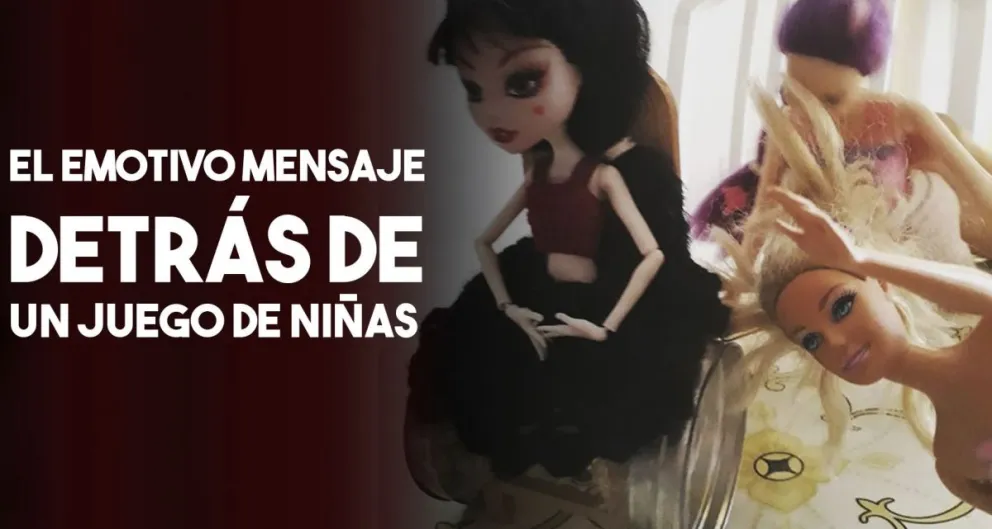 El emotivo posteo y un gran mensaje detrás del juego de dos niñas