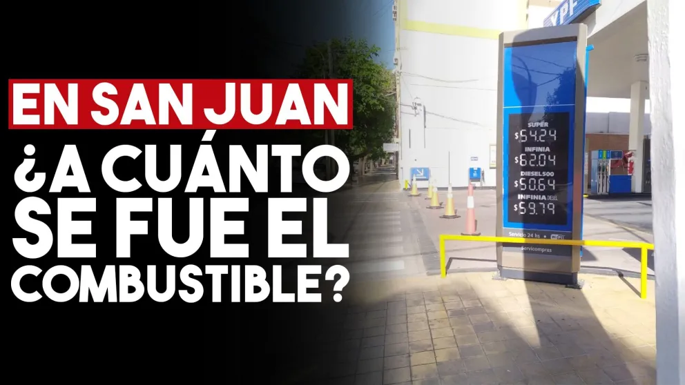 Diciembre arrancó con aumento de naftas: los precios en San Juan