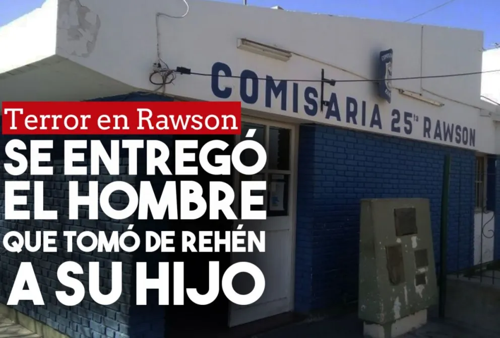 Se entregó el hombre que tomó de rehén a su hijo y amenazó con matarlo