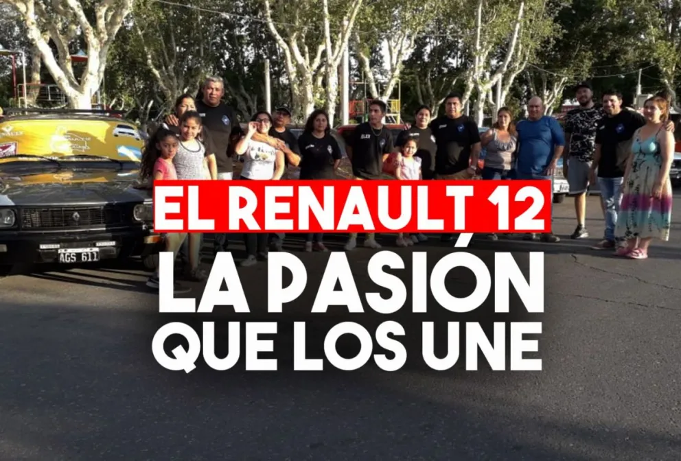 Por amor al Renault 12, armaron un club y hoy son una familia