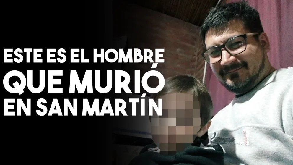 Identificaron al hombre que murió en San Martín