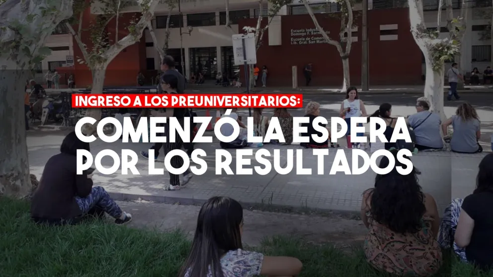 Multitud de padres y calles cortadas por los exámenes de ingreso a los preuniversitarios