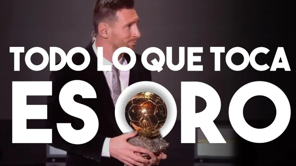 Messi volvió a conseguir el Balón de Oro después de cuatro años