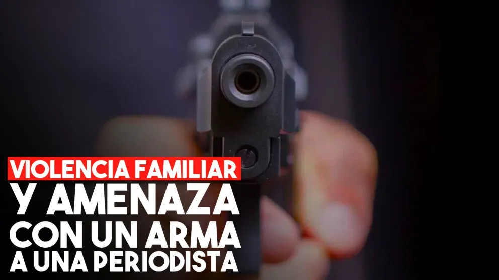 Después de amenazar con un arma a su nuera periodista, le restringieron el acercamiento