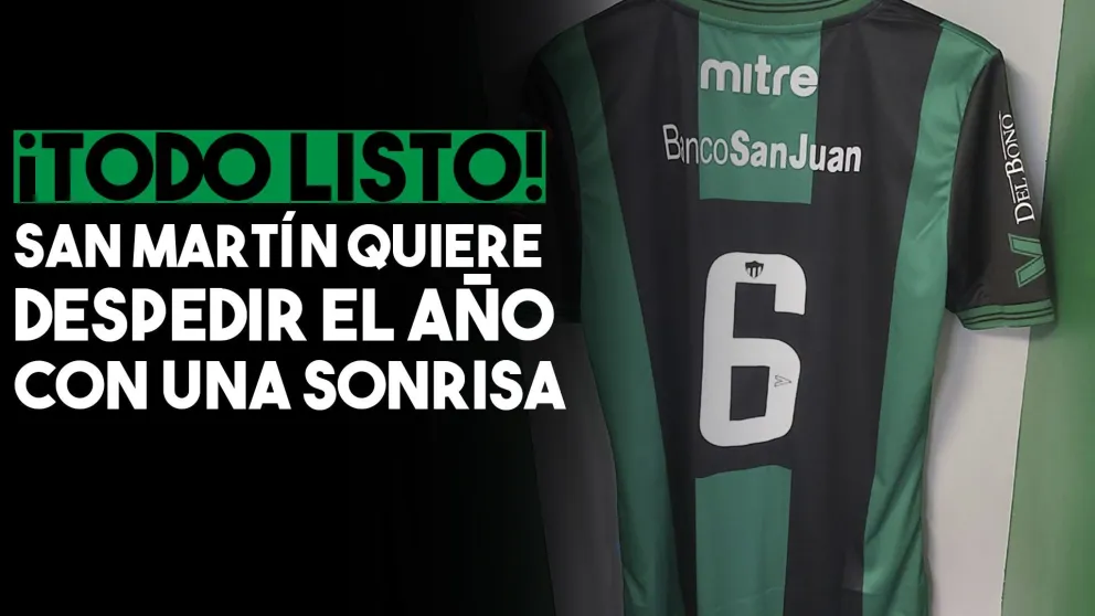 San Martín recibe a Alvarado y quiere terminar el año con una victoria