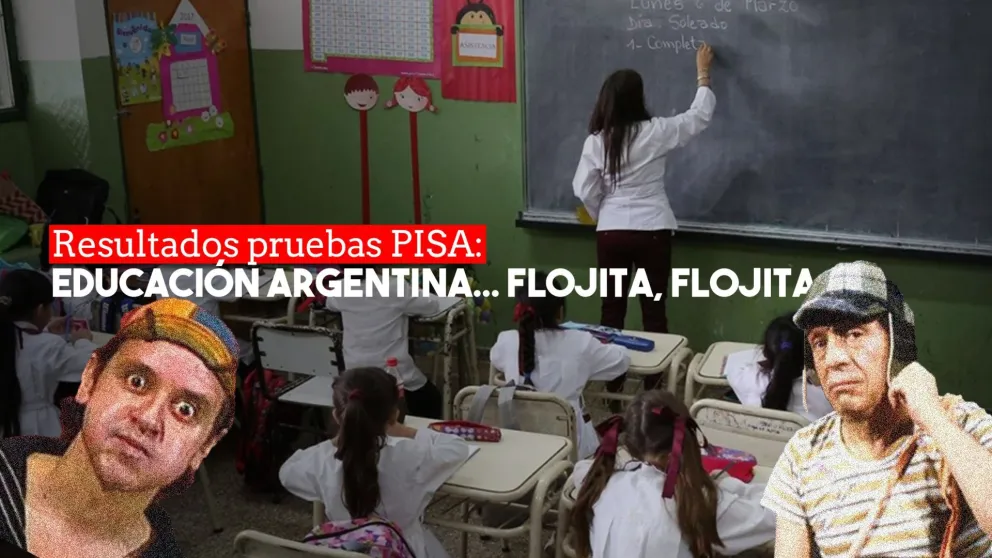 Resultados flojos para Argentina en las pruebas PISA