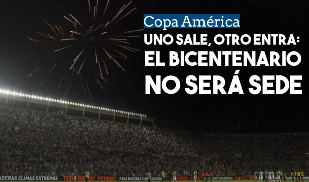 Cambio de estadio en la Copa América 2020