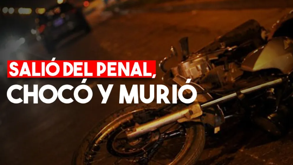 Un interno del Penal murió tras chocar en su moto