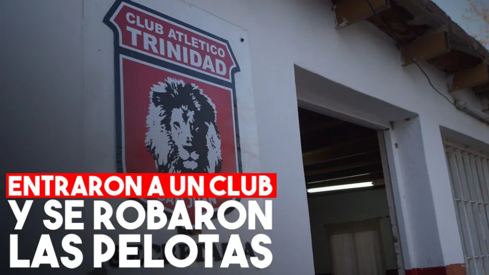 Robaron elementos de la escuela de fútbol de Trinidad