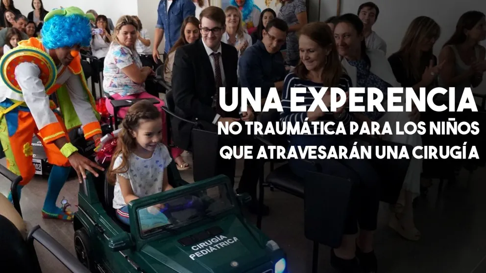 El Hospital Rawson y un programa de contención para los niños que atravesarán una cirugía