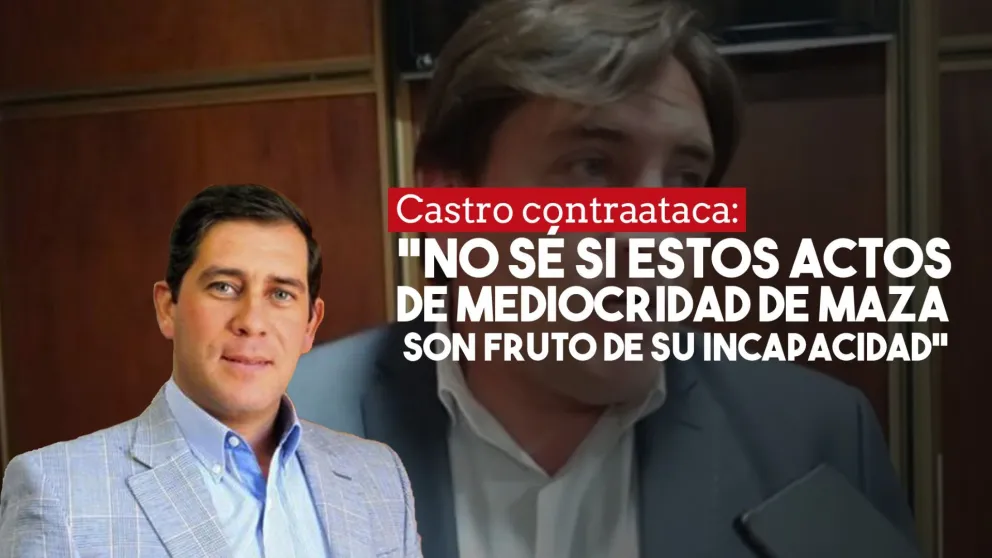 Arde Angaco: Castro se defendió de las acusaciones de Maza Pezé