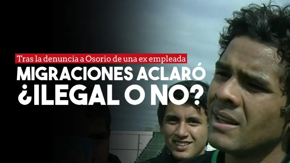 ¿Qué dicen en Migraciones de la denuncia de la ex empleada doméstica de Osorio?