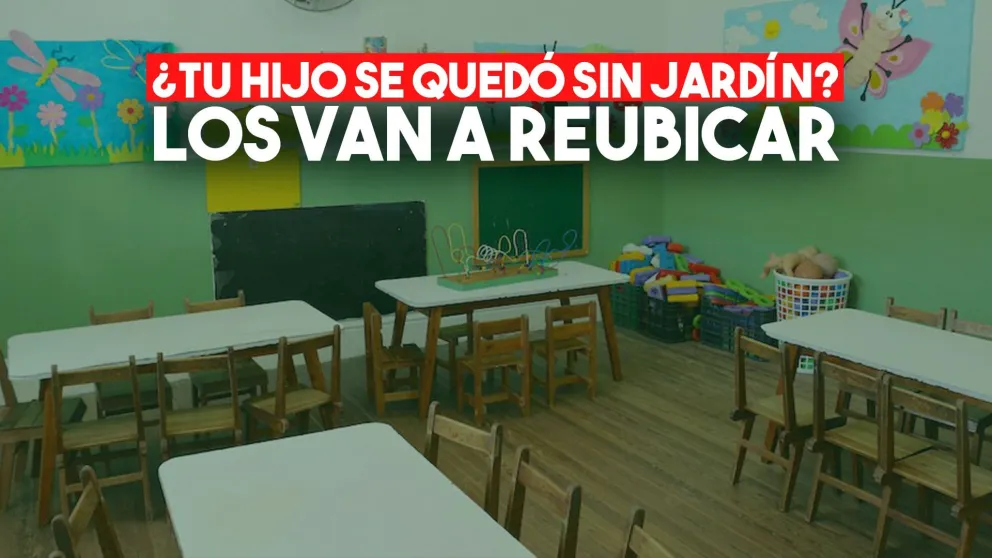 Desde Educación indicaron cuándo se reubicarán a los chicos que se quedaron sin jardín