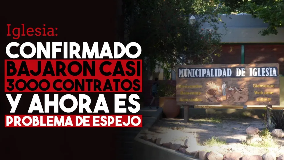 Confirmado: dieron de baja a más de 2700 contratados en Iglesia