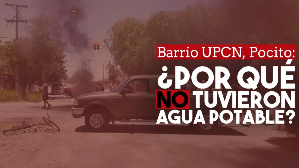 OSSE asegura que está trabajando en la zona del barrio UPCN de Pocito