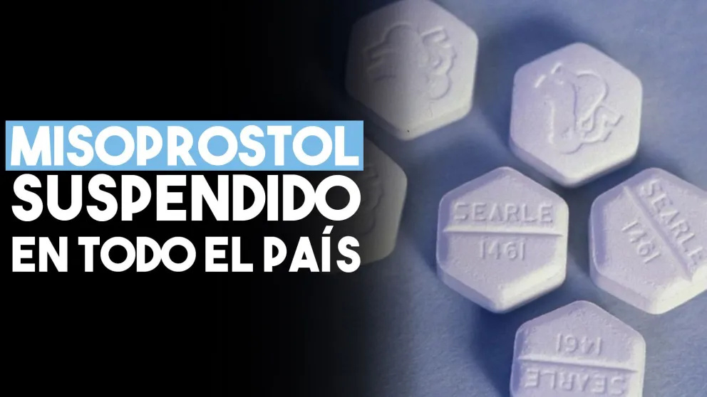 Aborto: suspenden la disposición que autorizaba la venta de Misoprostol