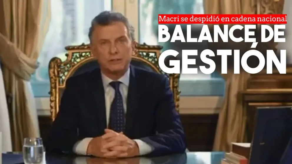 El presidente hizo un balance en un mensaje grabado y prometió ser una oposición distinta