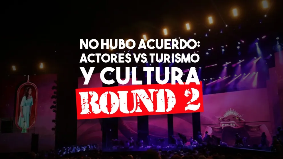 FNS: actores no aceptaron la propuesta y cargaron contra el Ministerio de Turismo y Cultura