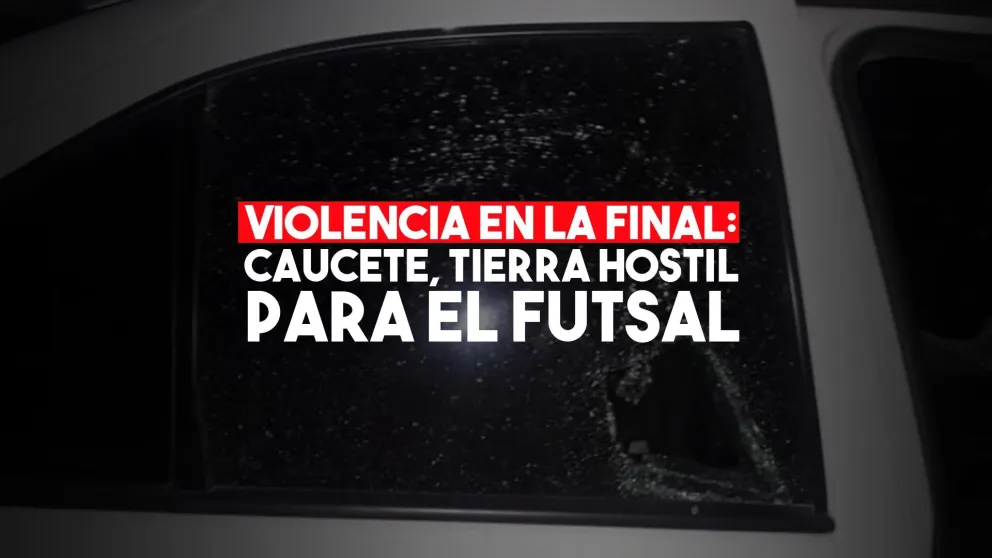 Otra vez una final de futsal terminó con violencia