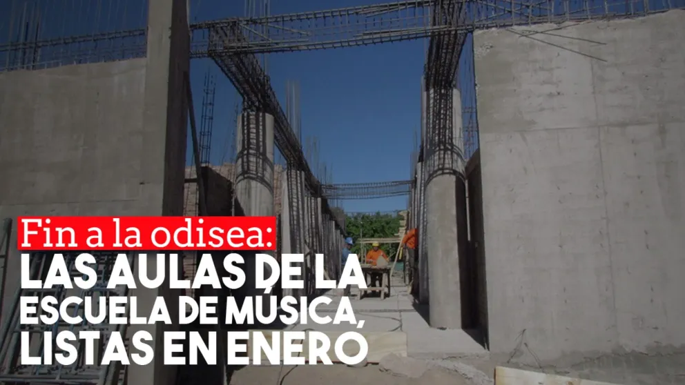 Para enero estarán terminadas las aulas de la Escuela de Música
