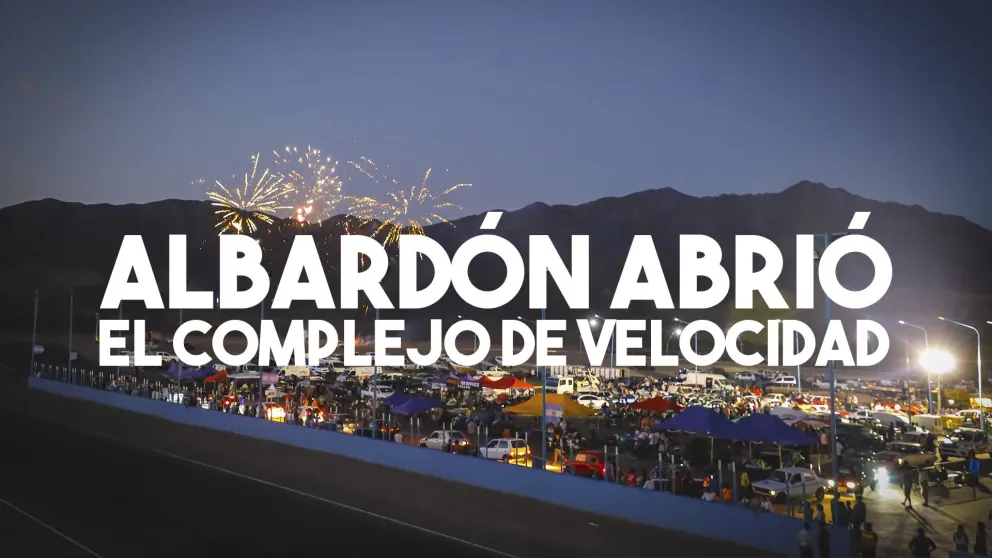 Albardón ya cuenta con su Complejo de Velocidad