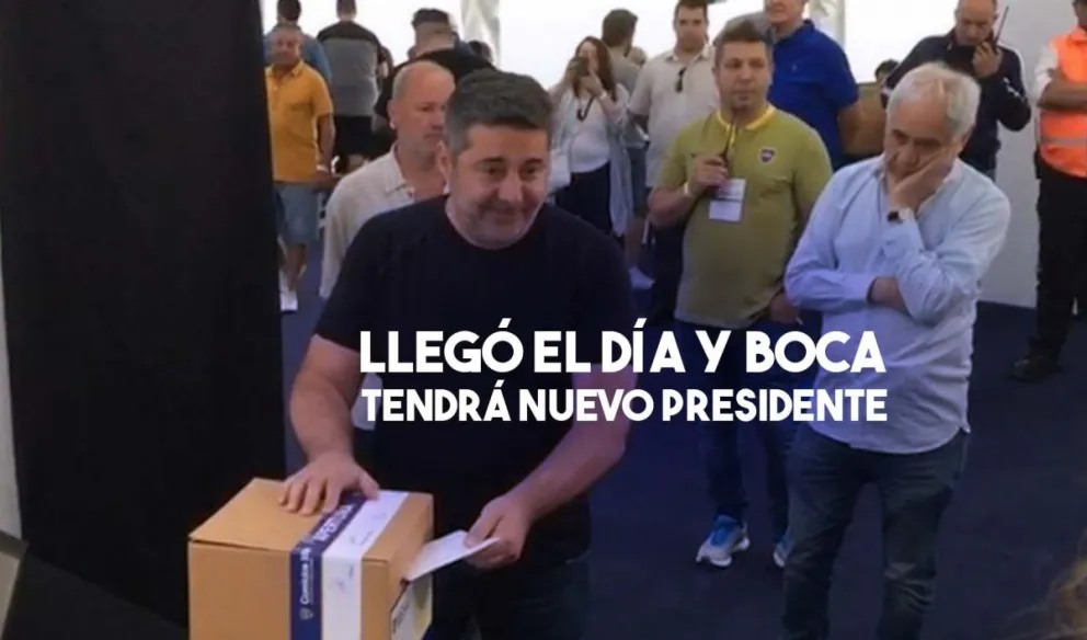 Llegó el día de las elecciones y en Boca se elige al nuevo presidente