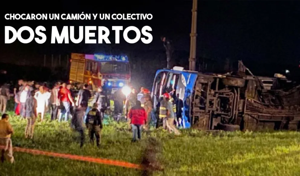 Otro choque de un camión con un colectivo: dos personas murieron en Salta