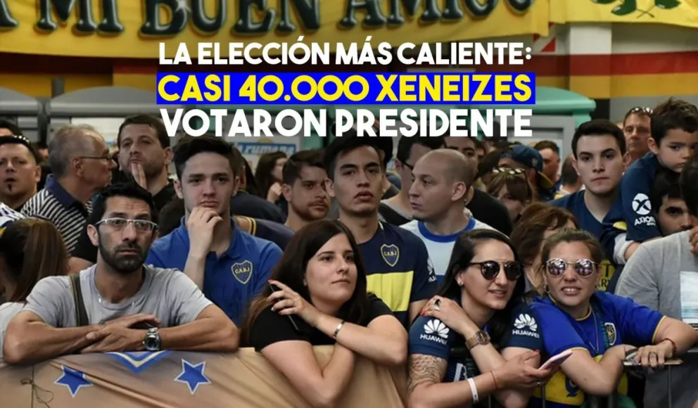 Elecciones record en Boca: votaron más 38.000 socios