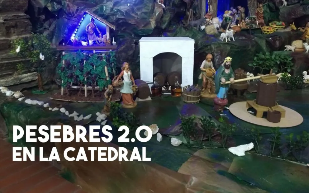 Alumnos de la E.P.E.T. N° 3 iluminaron más de 250 pesebres