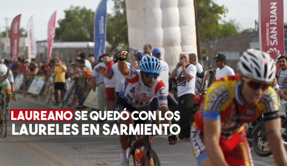 Laureano Rosas se coronó en la Vuelta a Sarmiento