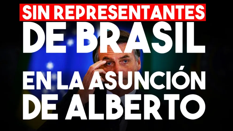 Jair Bolsonaro no vendrá a la asunción de Fernández y tampoco enviaría un representante