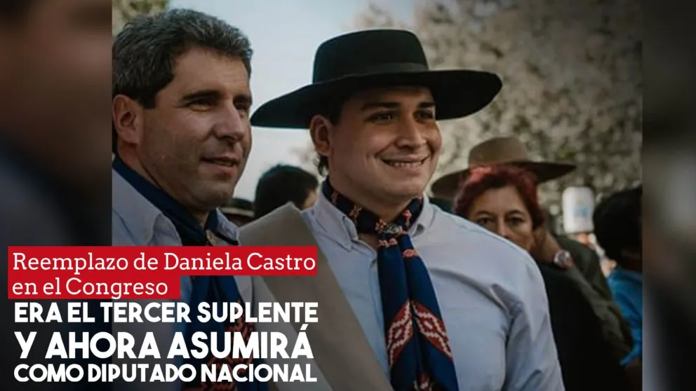 Un líder de la Juventud Peronista, el reemplazante de Daniela Castro